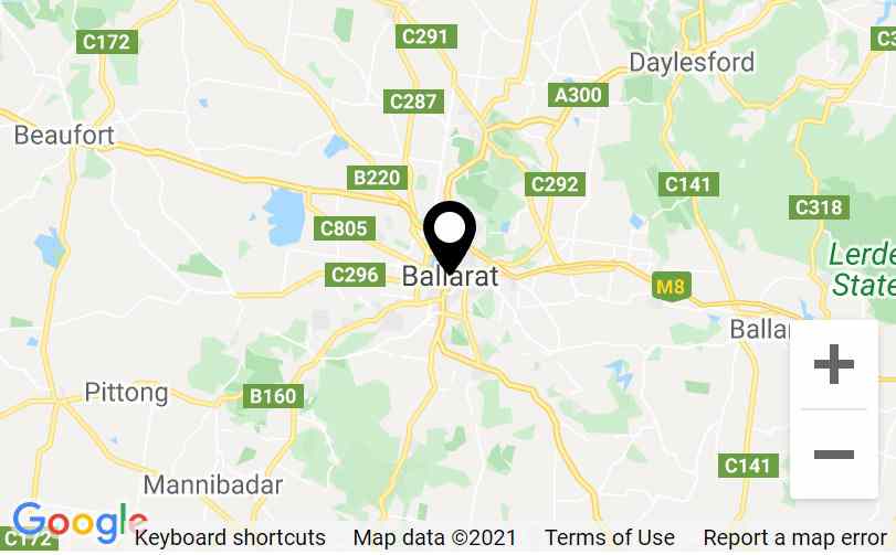 Ballarat Plumbers Google Maps service location