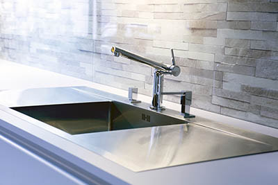 modern kitchen sink and appliances in Ballarat
